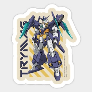 TRYMAG Gundam Sticker